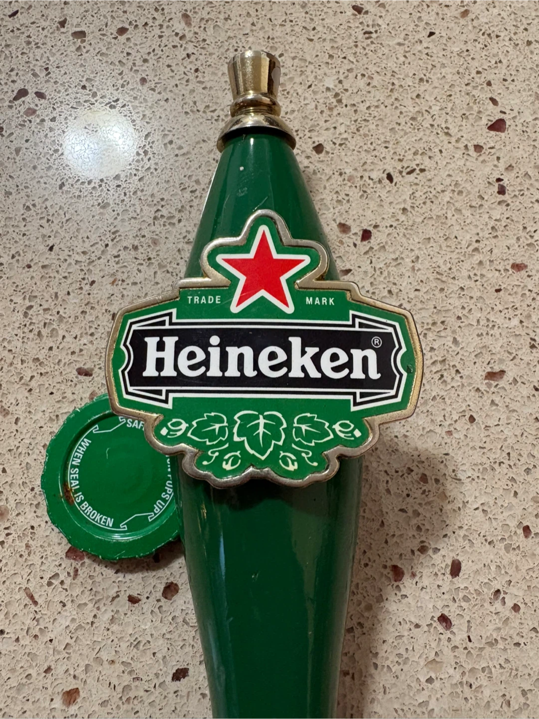 Vintage Heineken Beer Tap Handle - photo 2