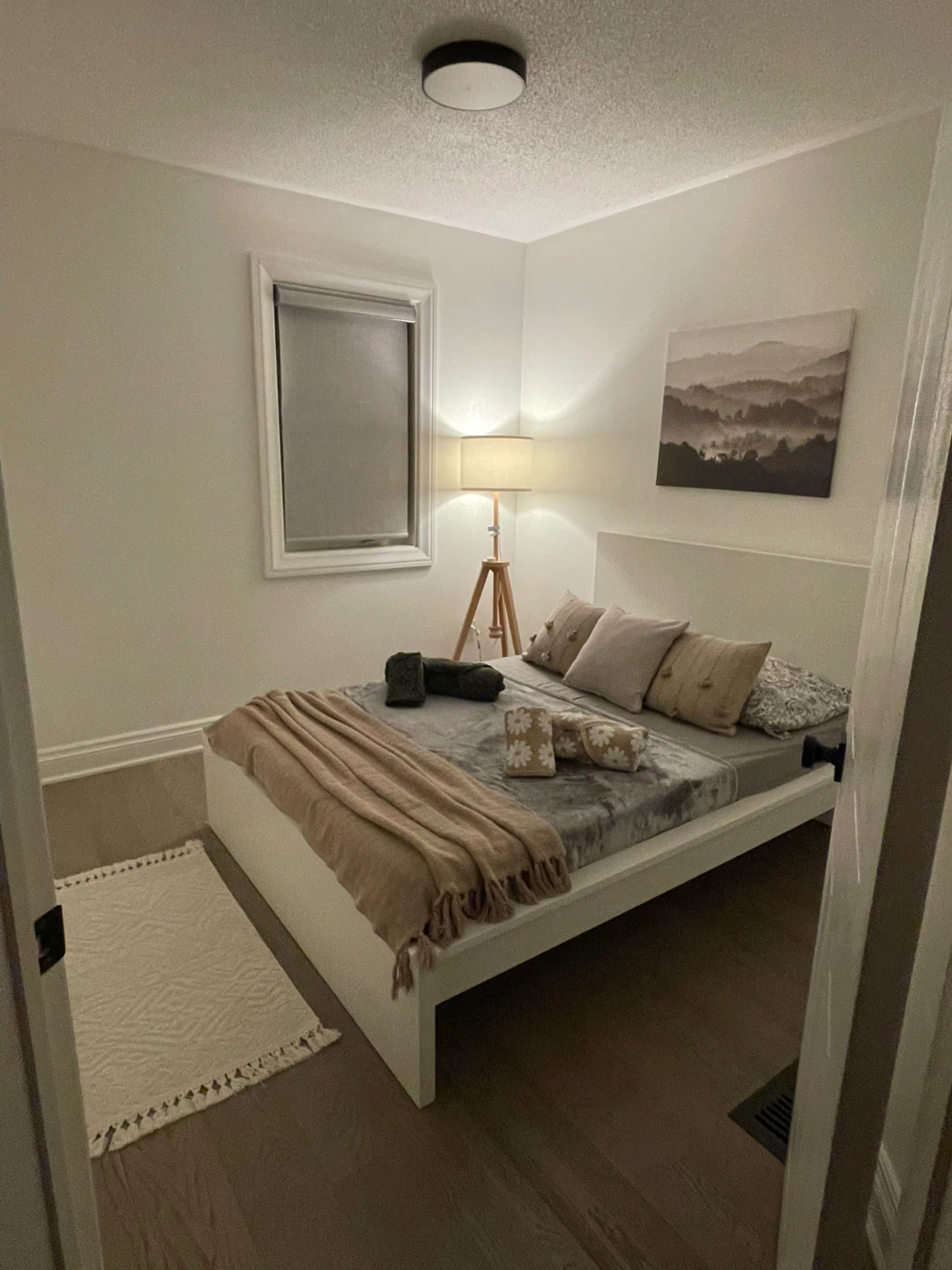 IKEA Queen Size Bed Frame with mattress - photo 2