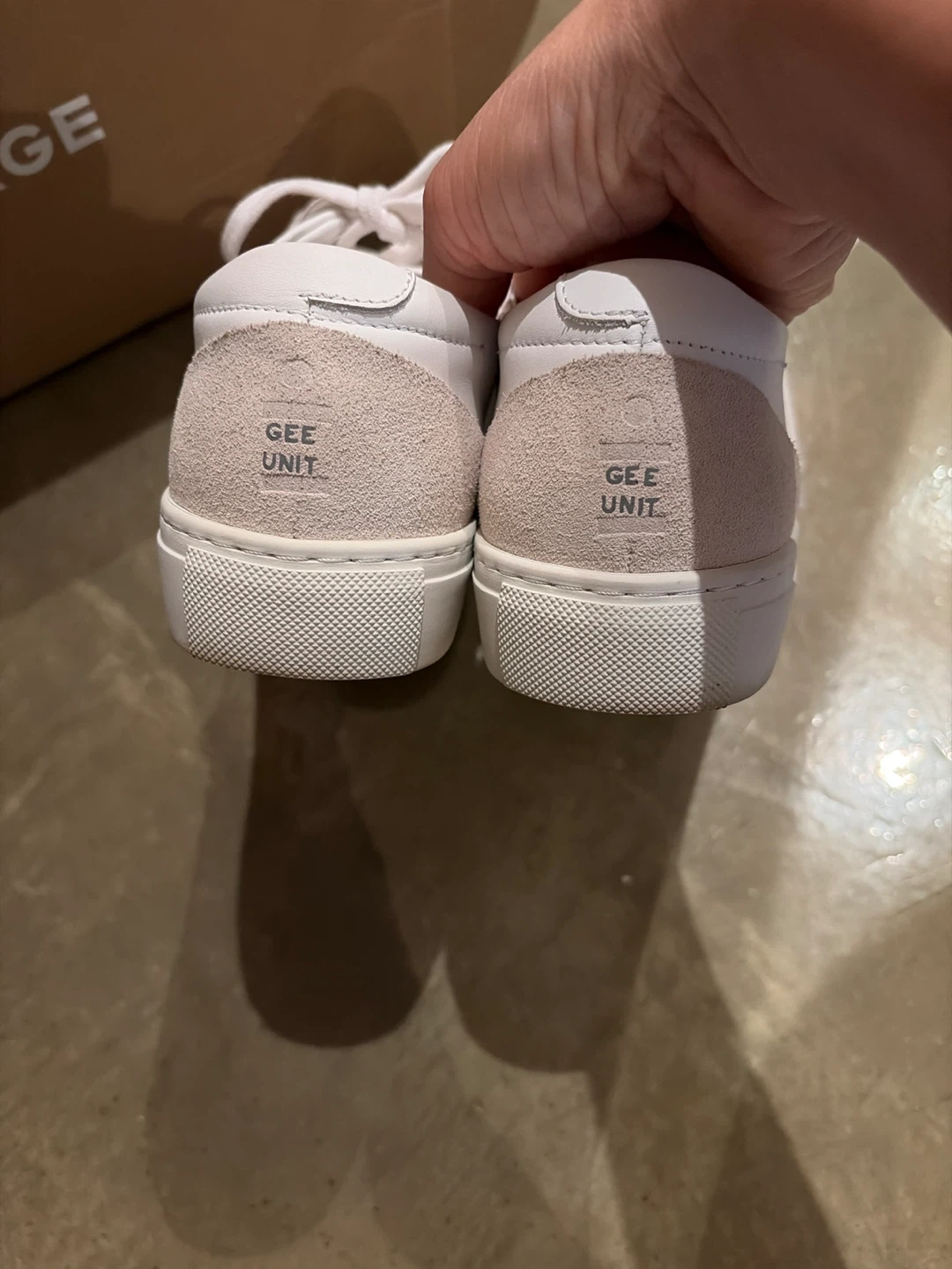 Diverge White Leather Sneakers Size 38 - photo 5