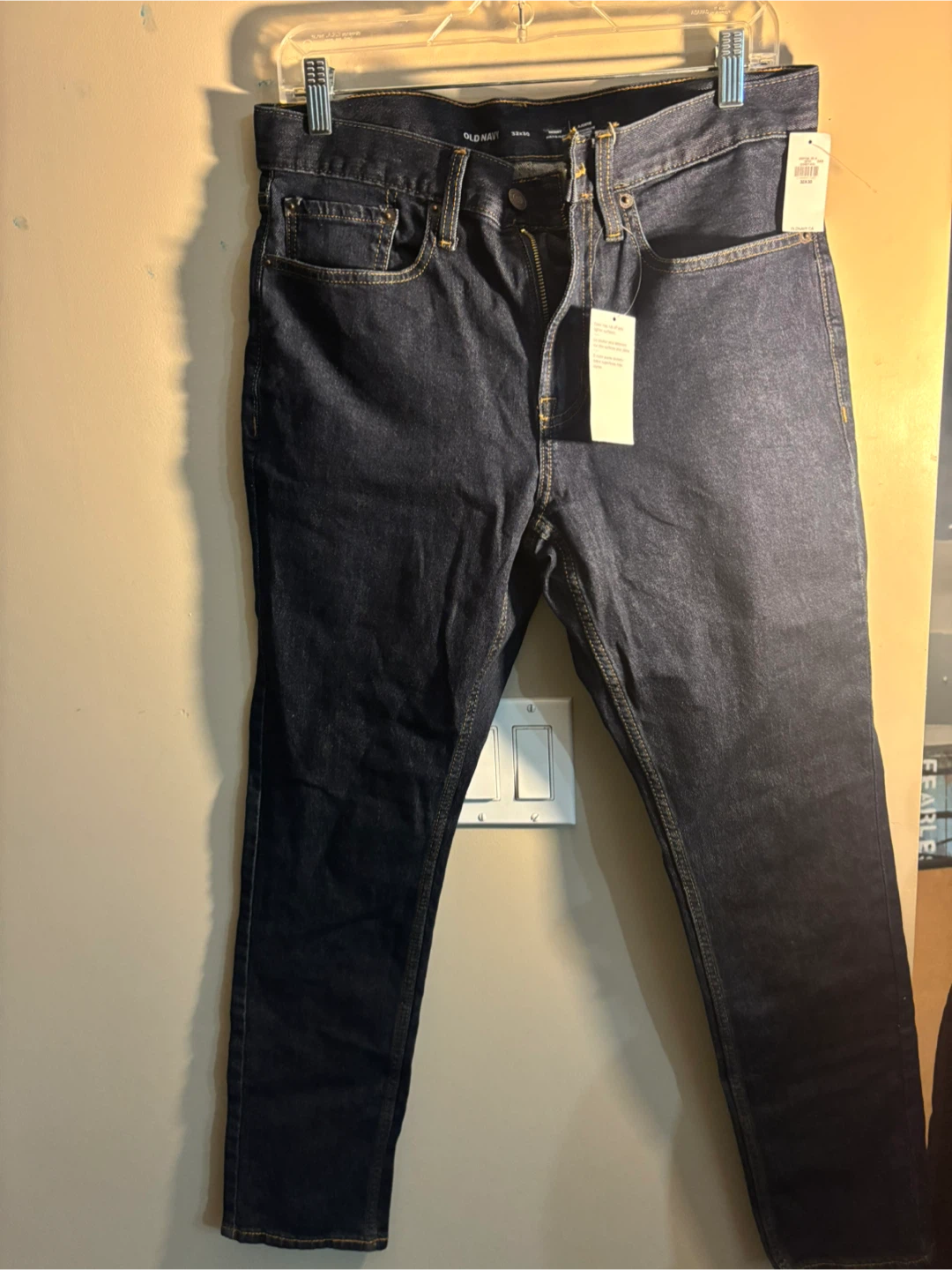 Old Navy Men's Skinny Built-In Flex Jeans 32x30