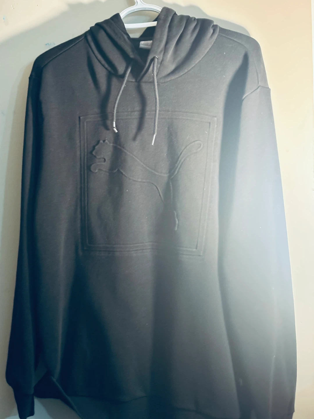 Puma Black Hoodie Size L