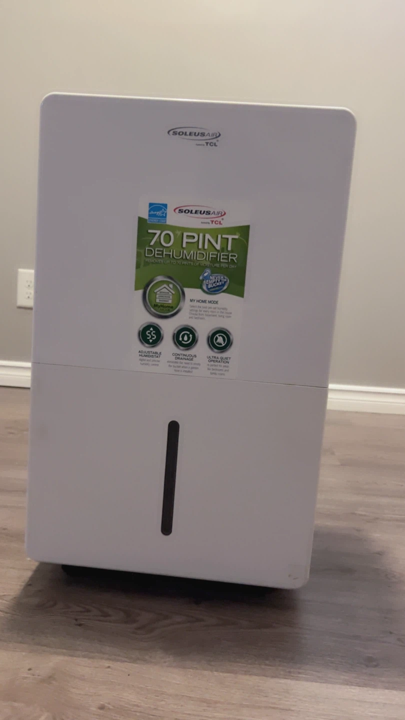 SoleusAir TCL 70 Pint Dehumidifier