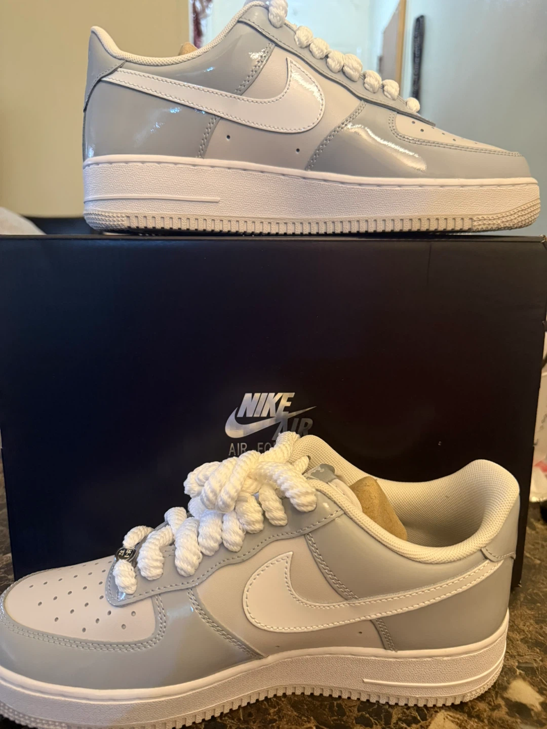 Nike Air Force 1 '07 LX Light Grey/White Sneakers