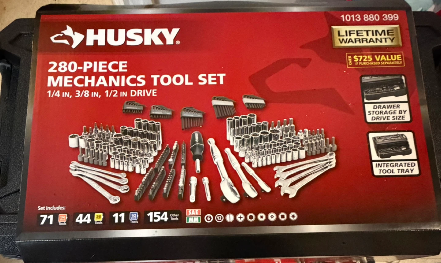Husky 280-Piece Mechanics Tool Set - photo 2