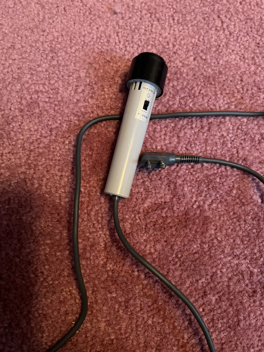 Sony F-25S Microphone for vintage tape recorder