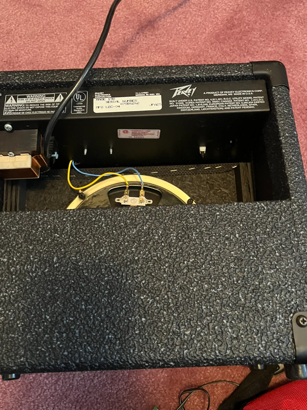 Peavey Rage 158 Guitar Amplifier - photo 3