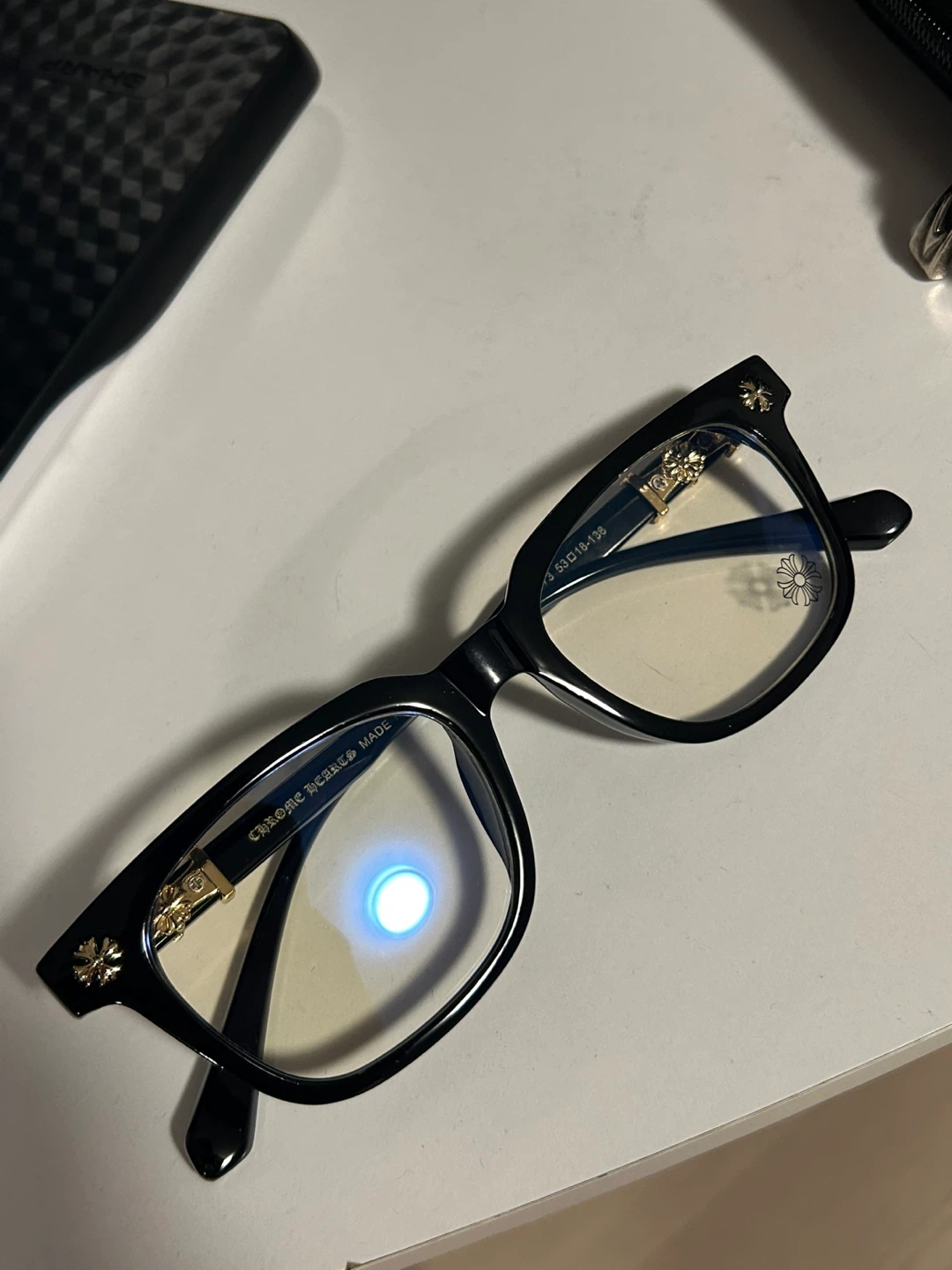 Chrome Hearts blue light glasses Glasses - photo 5