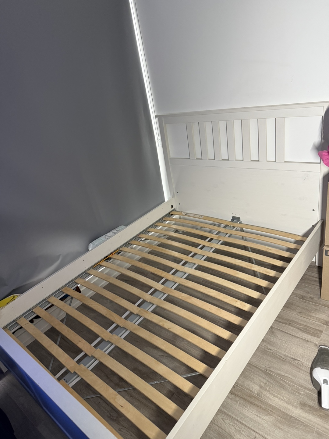 Ikea bed frame in a FULL size
