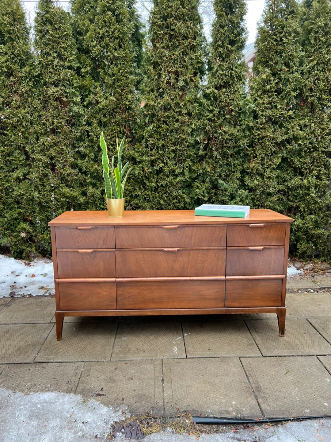 MCM Walnut Dresser by Kaufman - photo 2