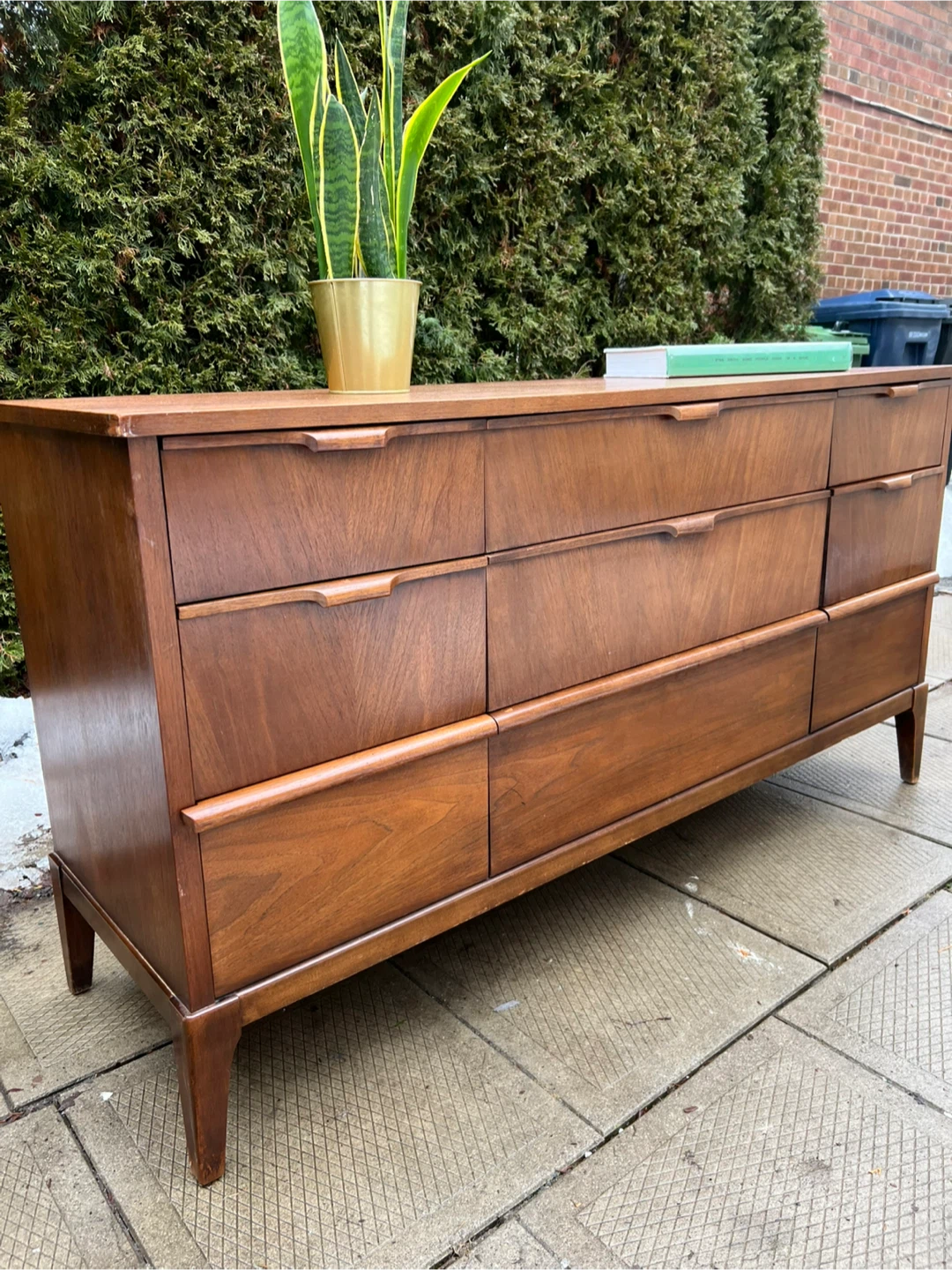 MCM Walnut Dresser by Kaufman - photo 3
