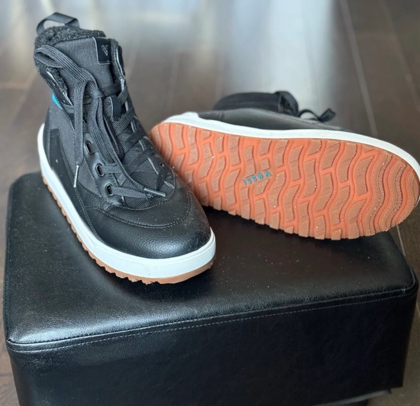 Vessi Black Alta High Top - Regular Fit - photo 2