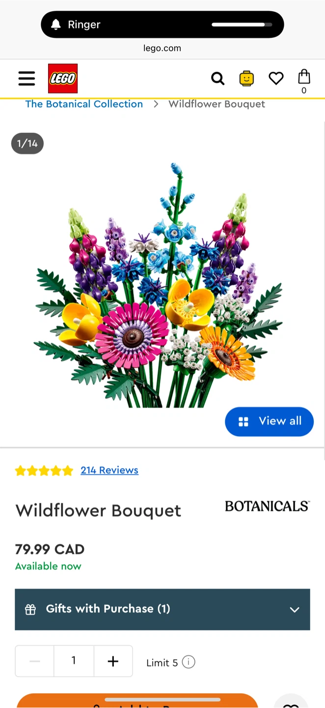 LEGO Wildflower Bouquet - photo 3