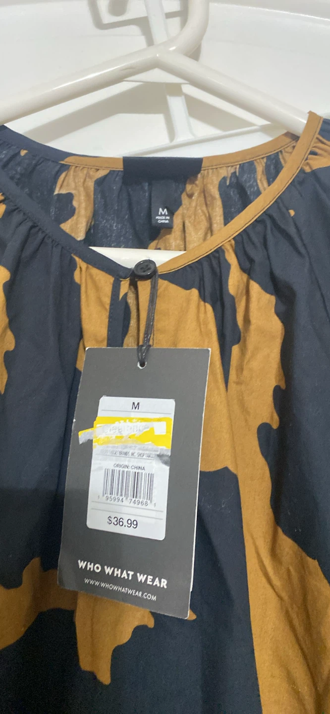 WHO WHAT WEAR Animal Print Dress - Size M - photo 4