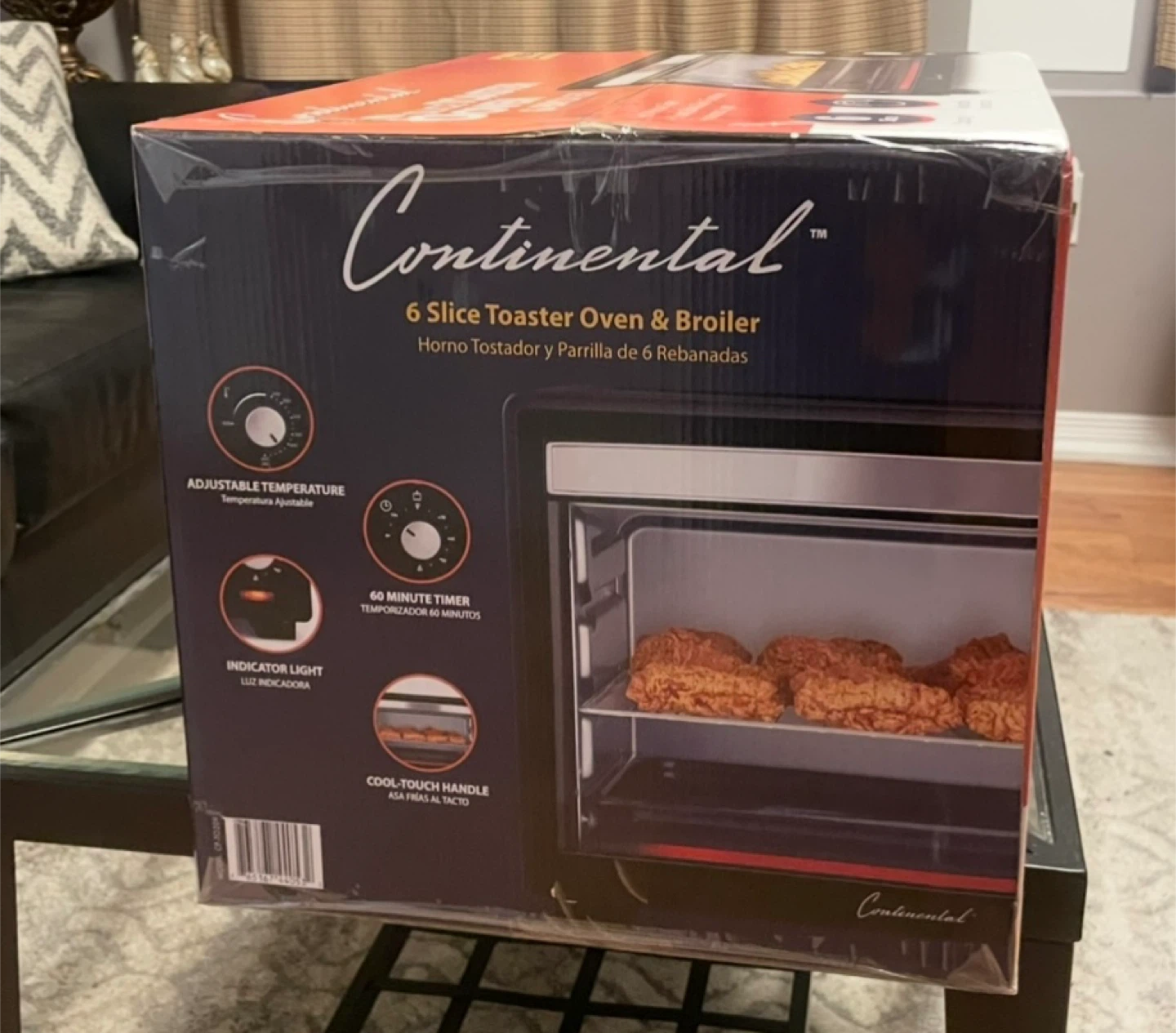 Continental 6 Slice Toaster Oven & Broiler - photo 3