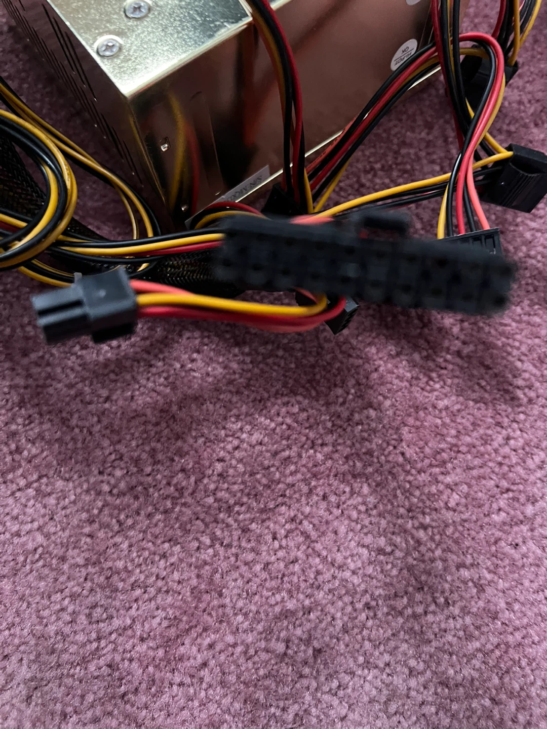 Desktop computer power supply 465W Computer Power Supply - photo 4