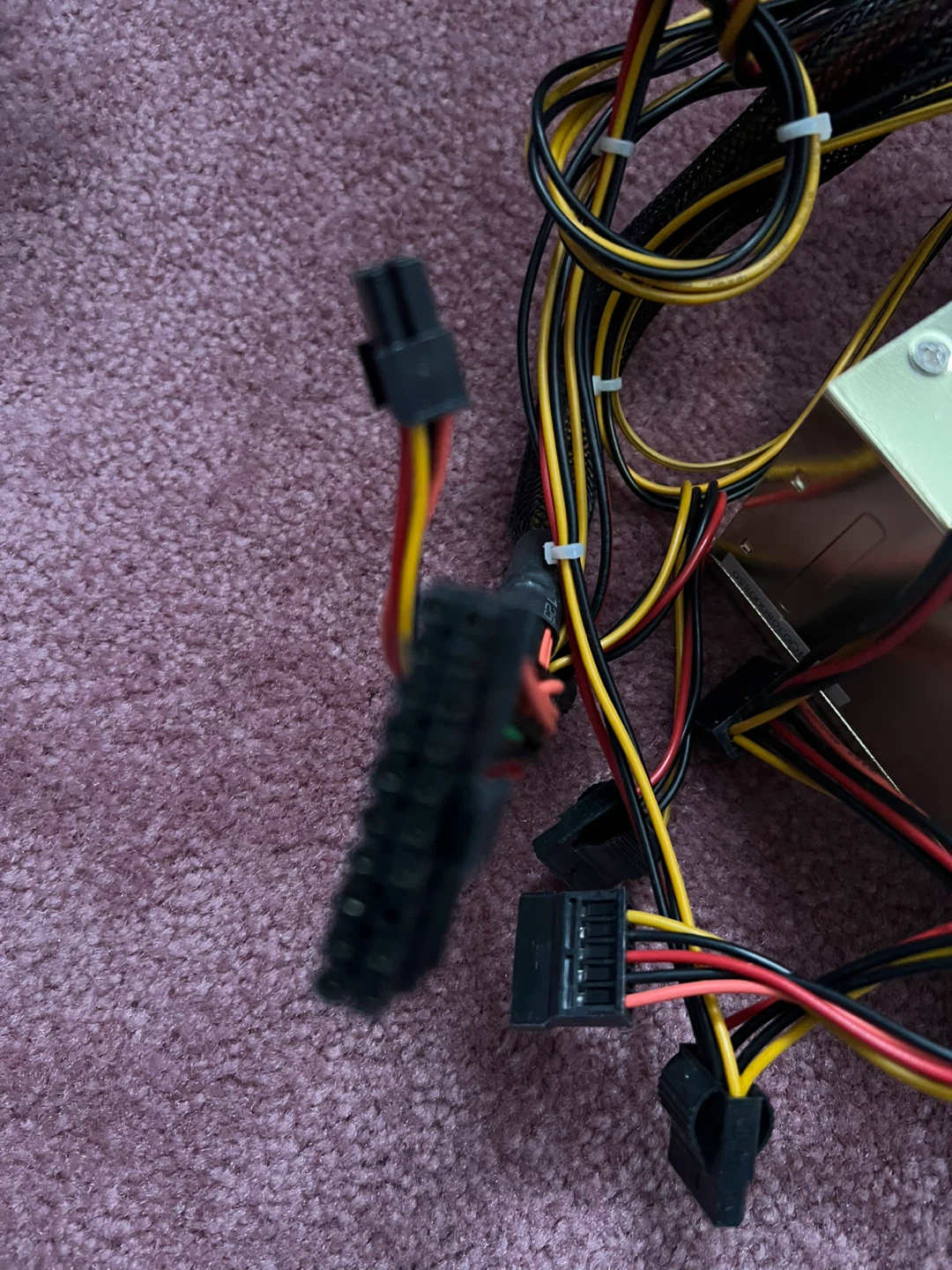 Desktop computer power supply 465W Computer Power Supply - photo 3
