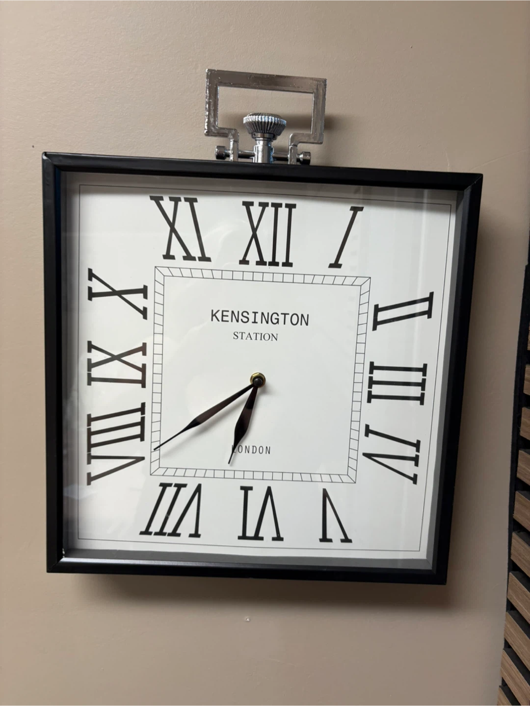 Kensington Station London Wall Clock