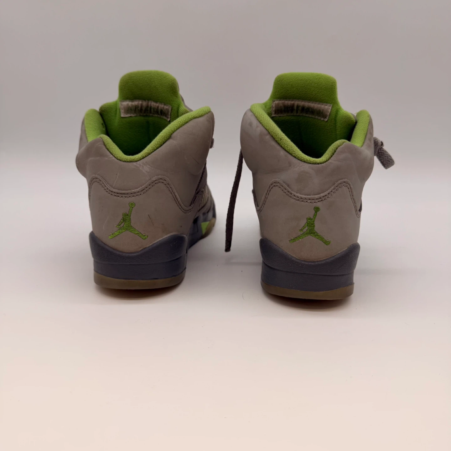 Nike Air Jordan 5 Retro SE Craft Taupe Haze Green Youth Size 5Y - photo 2