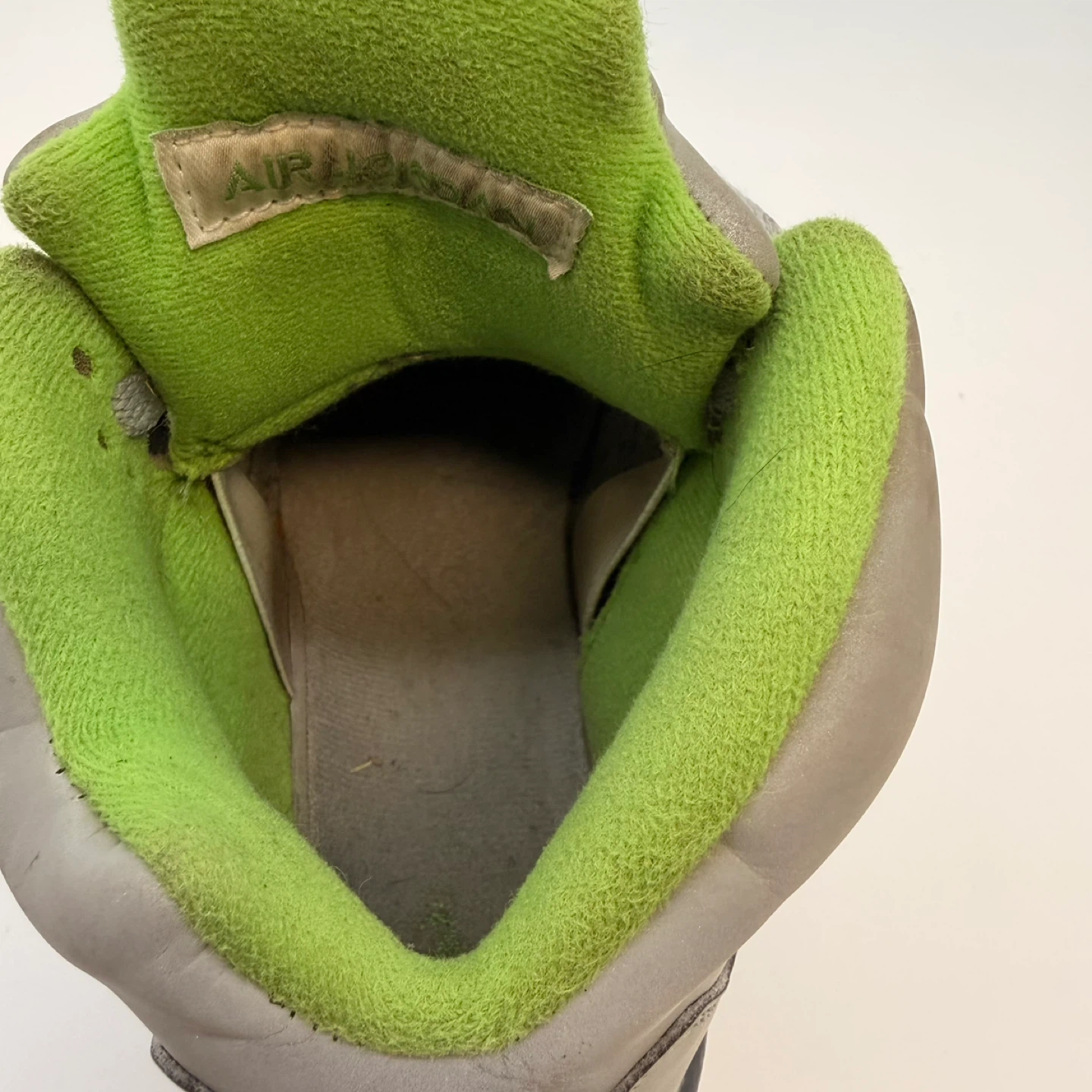 Nike Air Jordan 5 Retro SE Craft Taupe Haze Green Youth Size 5Y - photo 4