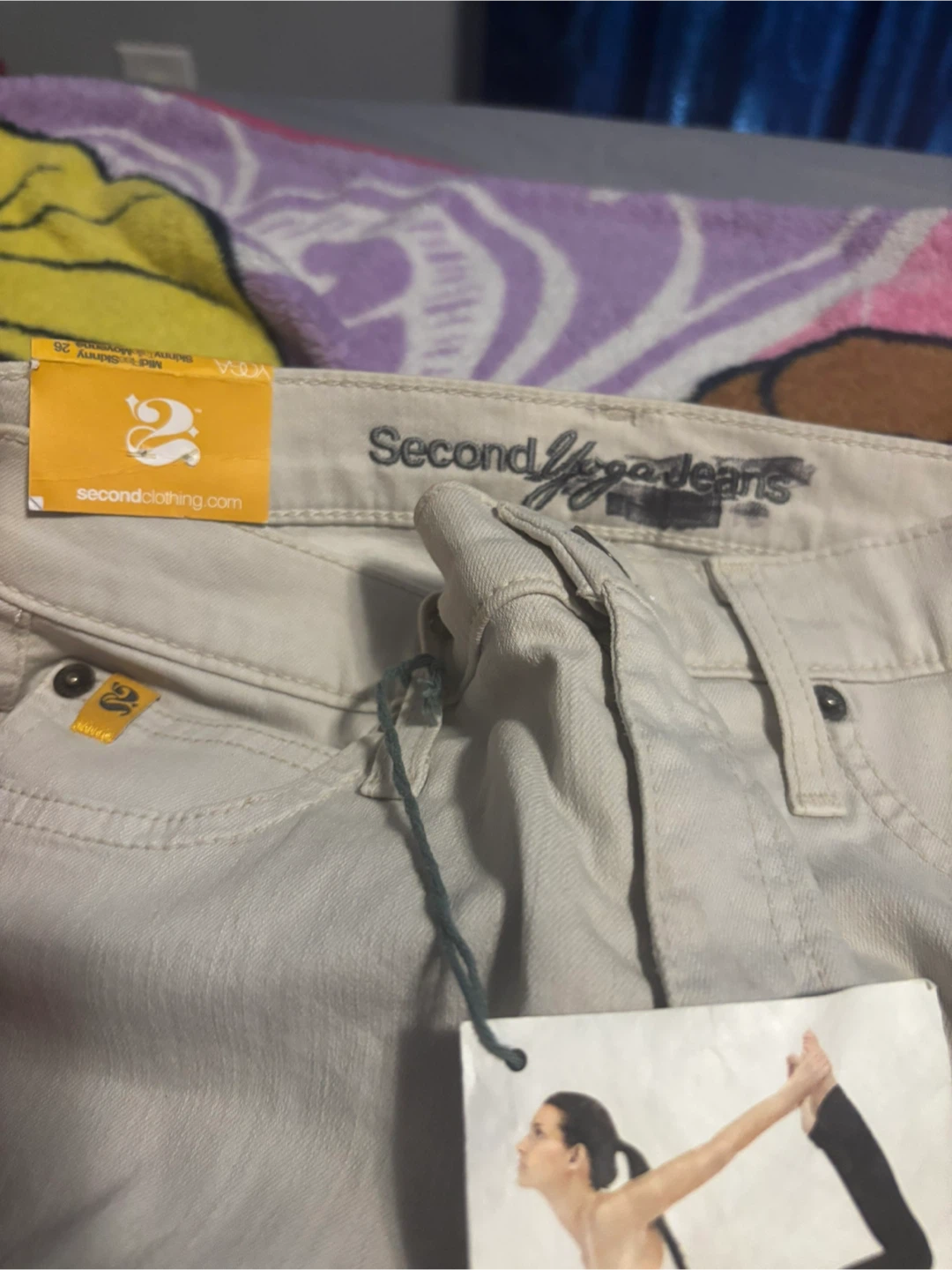 Second Yoga Jeans - Beige - photo 2