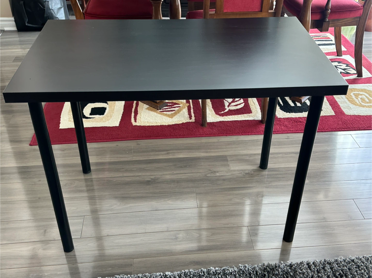 IKEA LINNMON / ADILS Black-brown Desk - photo 2