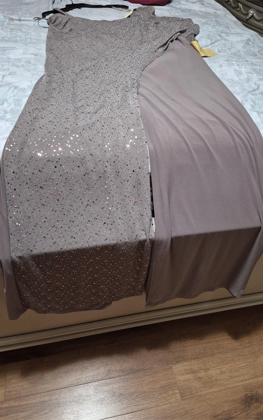 Sparkly One-Shoulder Formal Dress brand new - photo 2