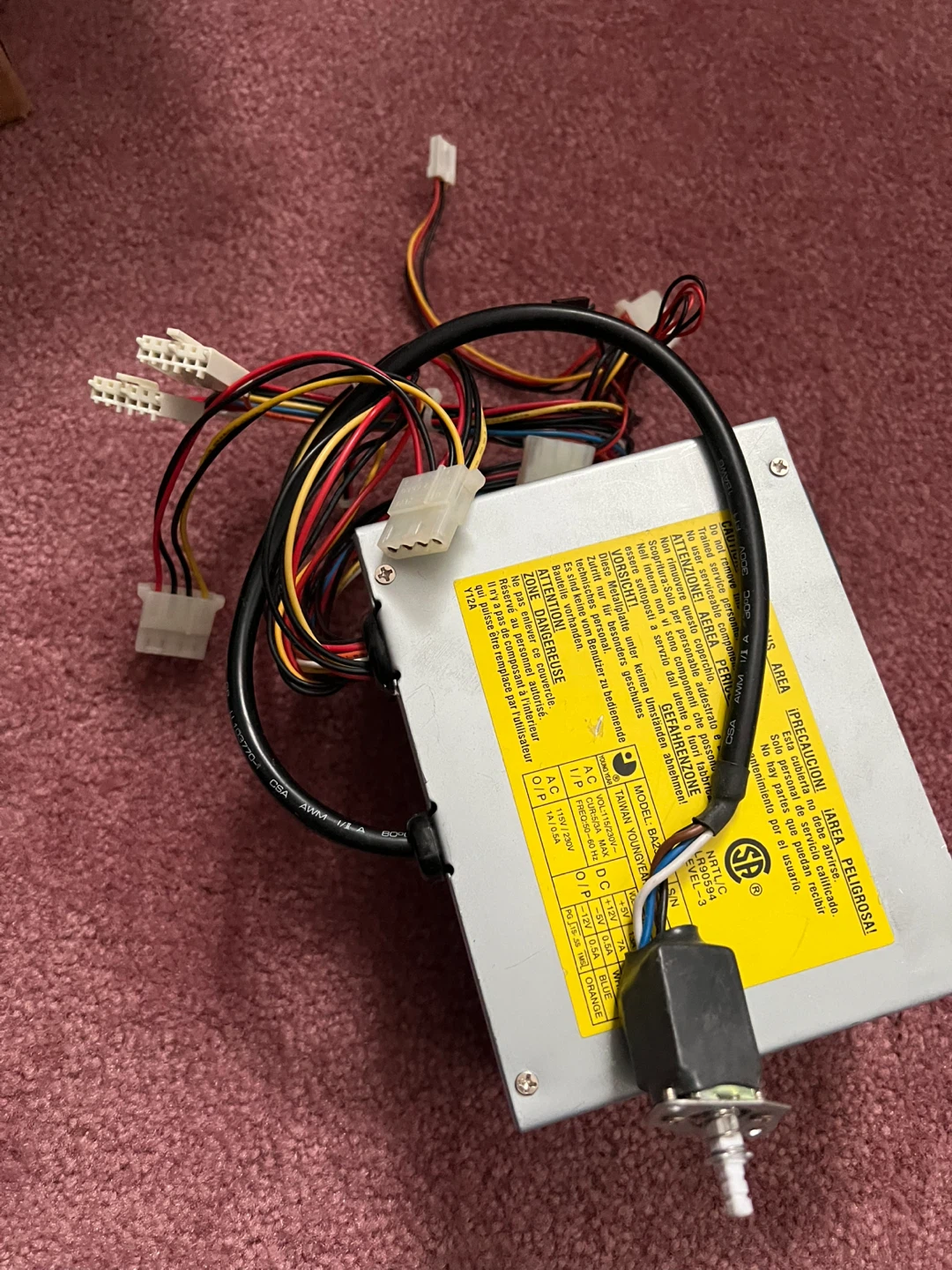 Compaq Desktop computer  Power Supply BA230W - photo 3