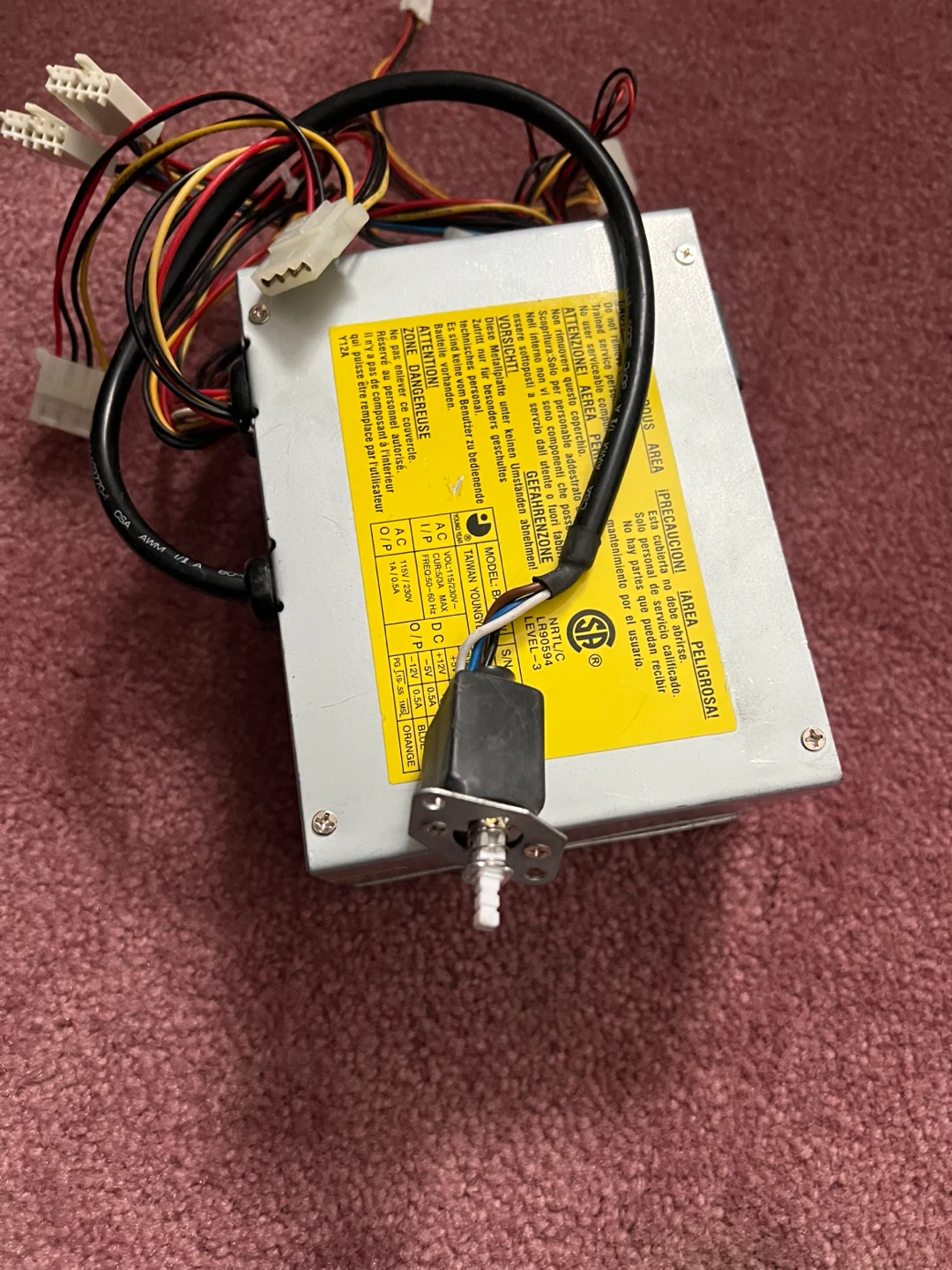 Compaq Desktop computer  Power Supply BA230W - photo 2