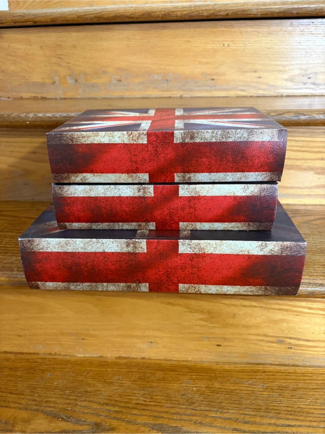 Set of 3 Union Jack Decorative Storage Boxes - photo 2
