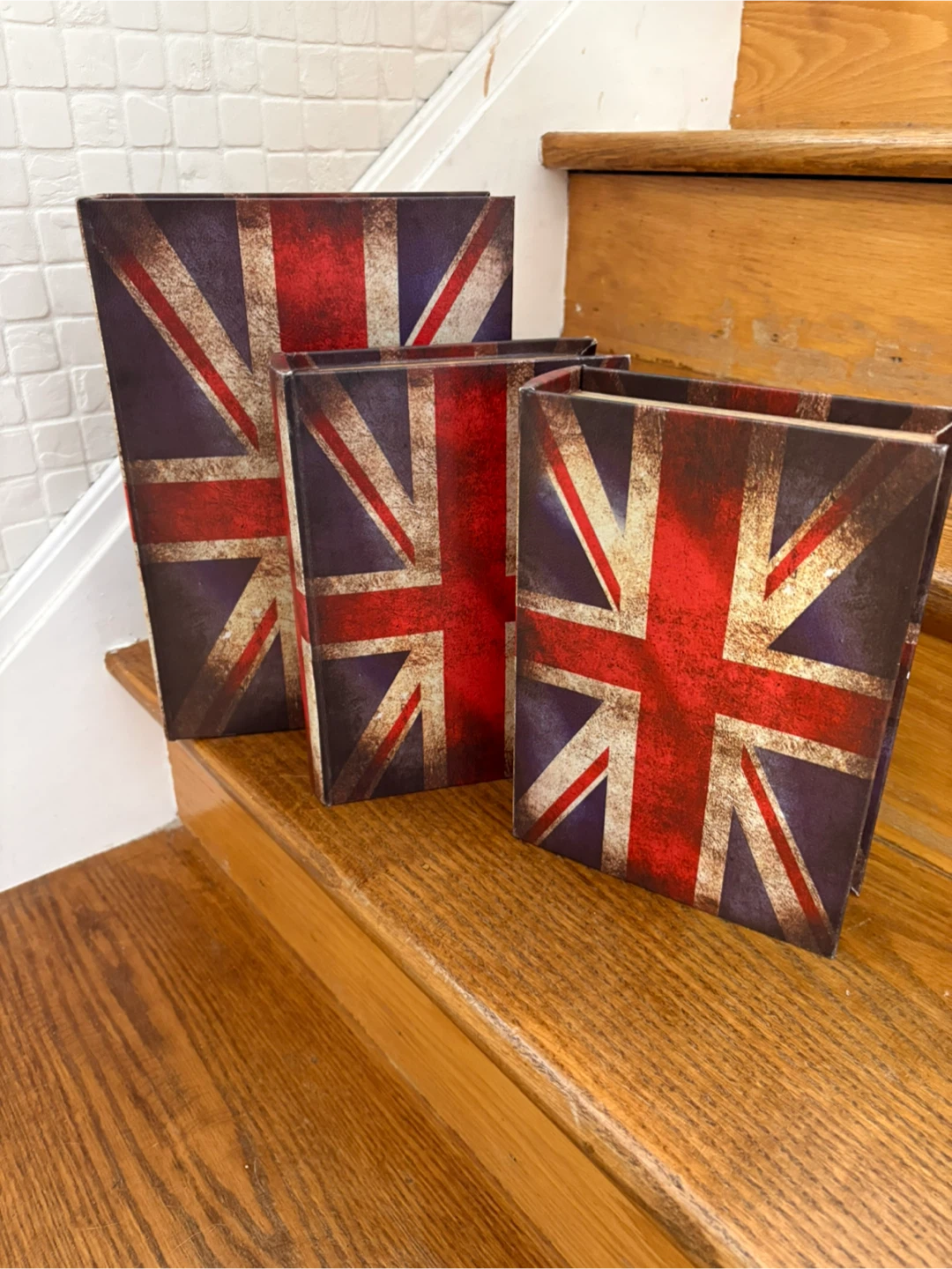 Set of 3 Union Jack Decorative Storage Boxes