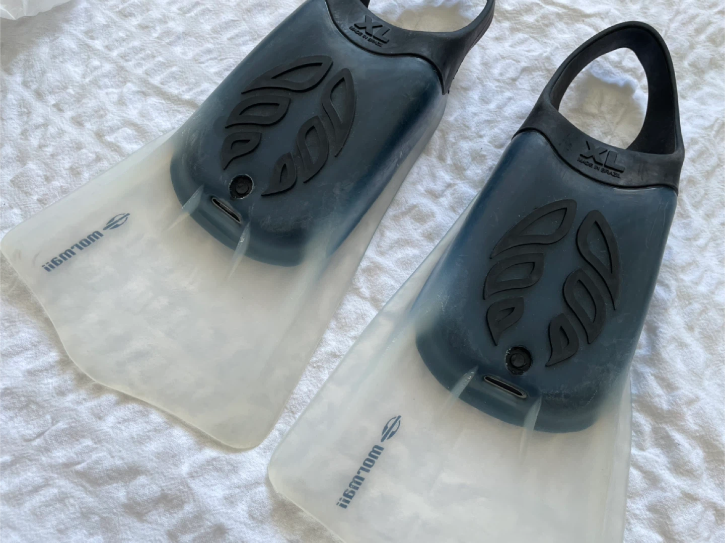 MORMAII Latex Swim Fins Made In Brazil - photo 3
