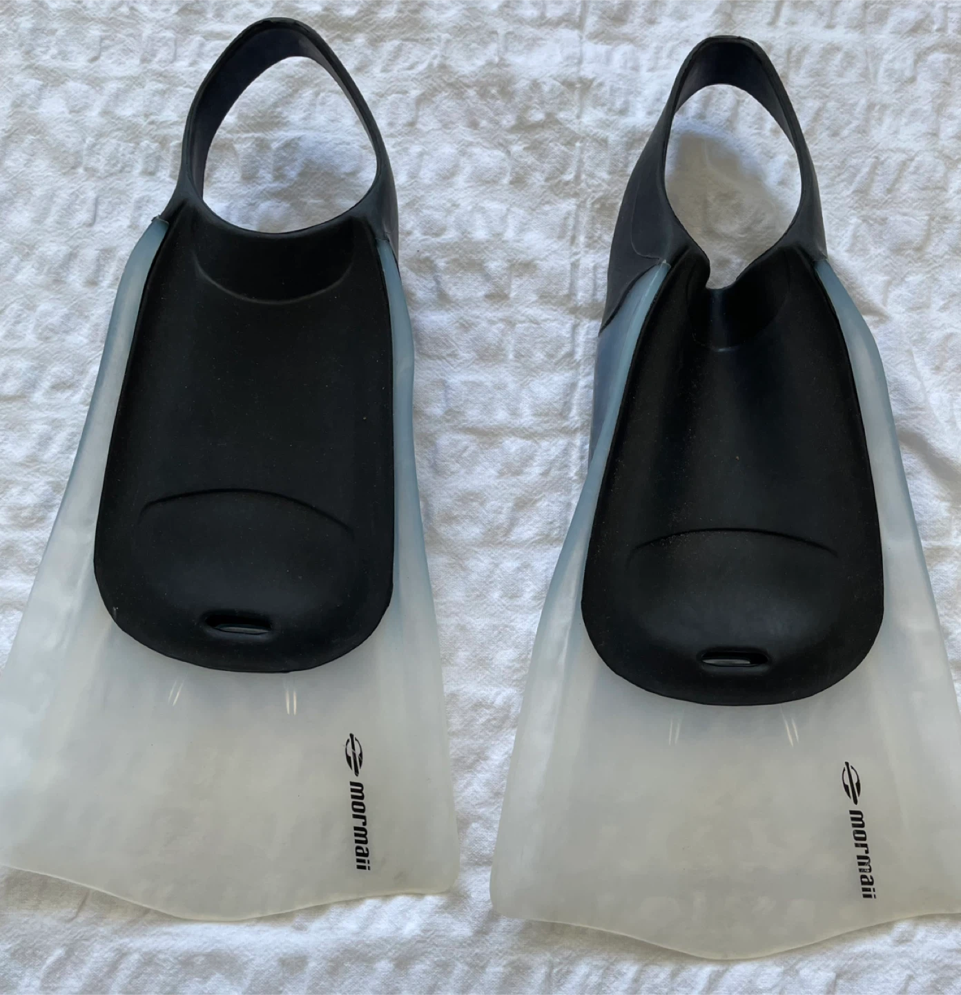 MORMAII Latex Swim Fins Made In Brazil