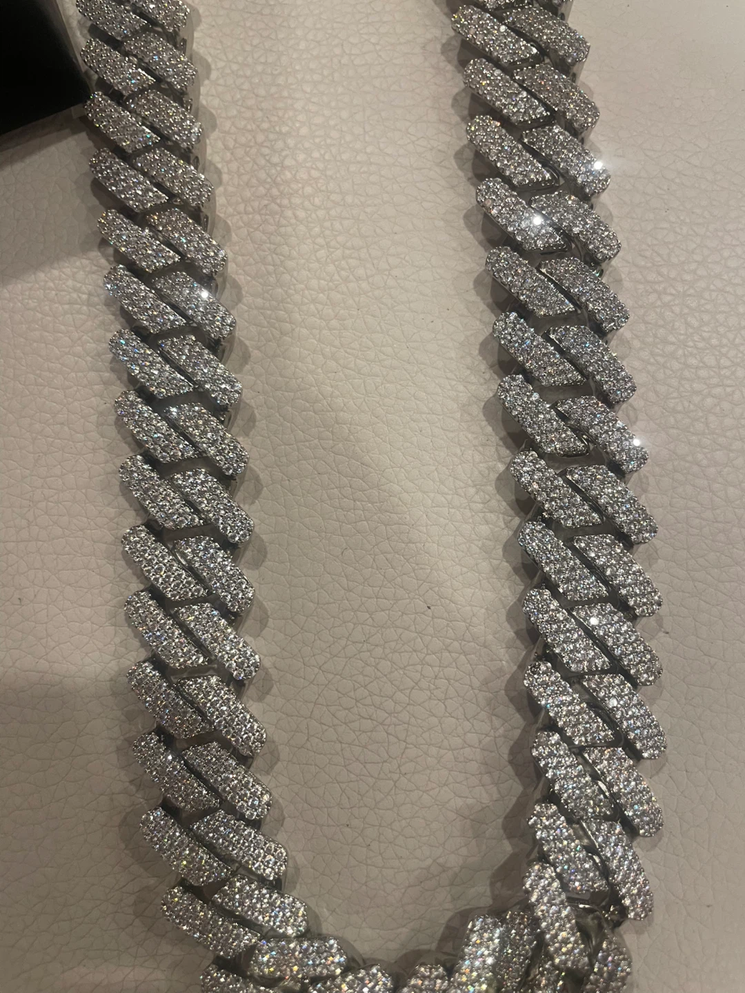 Men's Diamond Cuban Link Chain Necklace