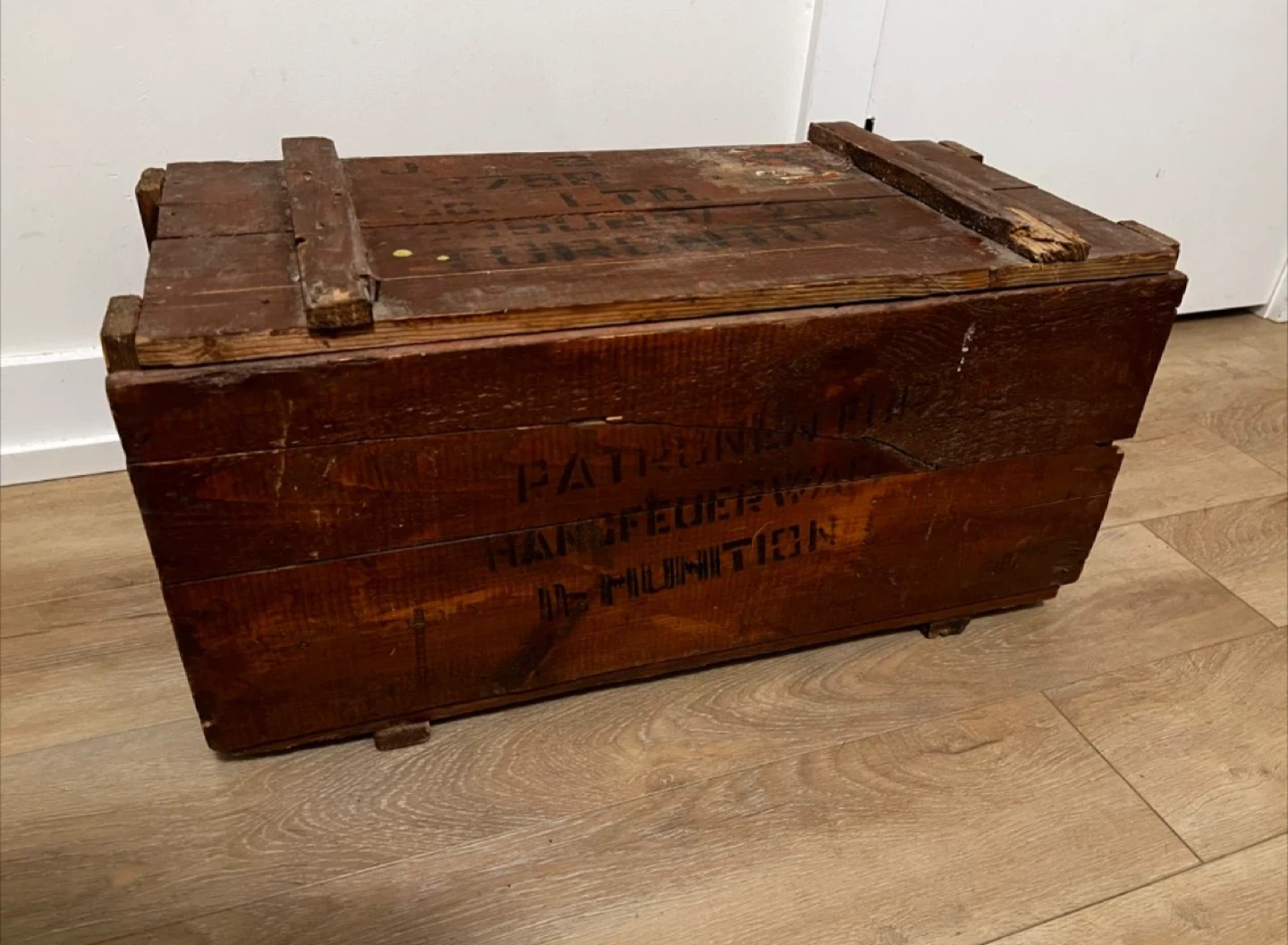 Vintage Wooden Crate - J. S. 3780 Co. Ltd. Toronto