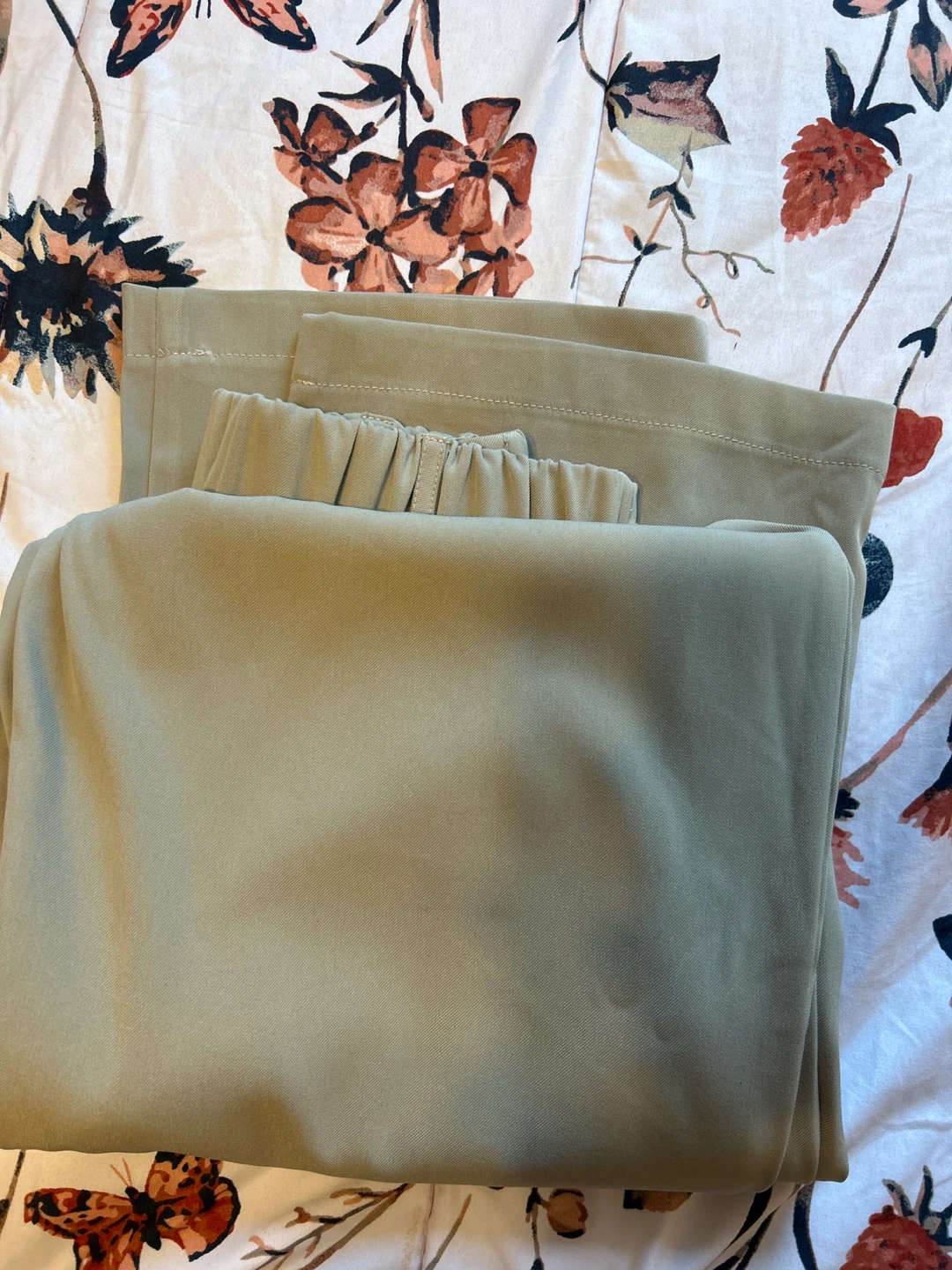 DAZY Women's Wide Leg Trousers - Khaki - photo 3