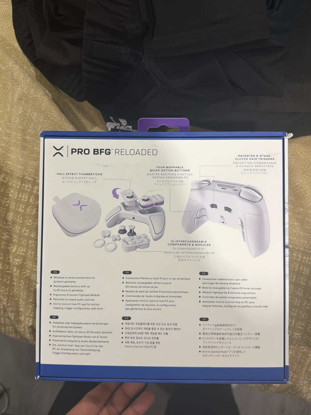 Victrix Pro BFG Reloaded Wireless Controller - White - photo 2