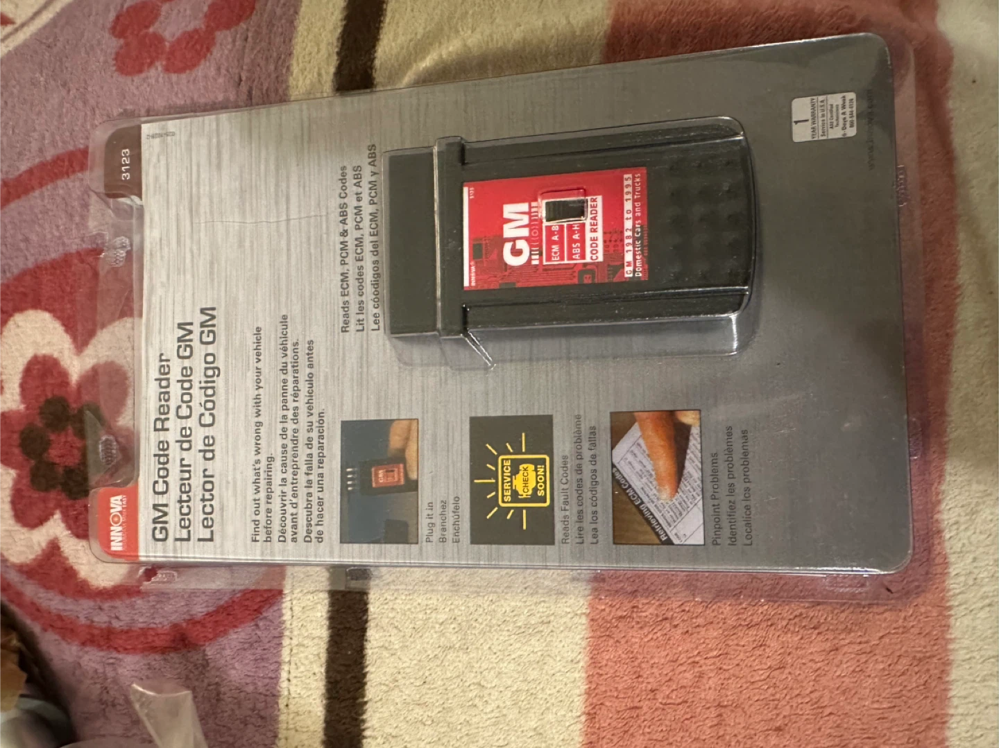 INNOVA GM Code Reader 3123 - ECM, PCM & ABS Codes