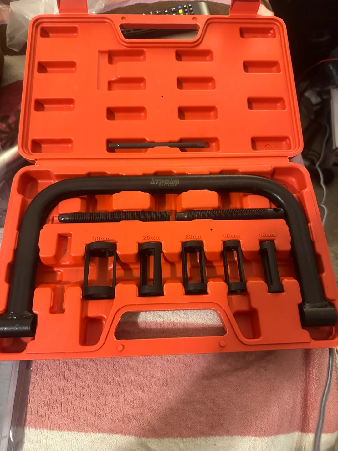 ATECO Valve Spring Compressor Tool Set