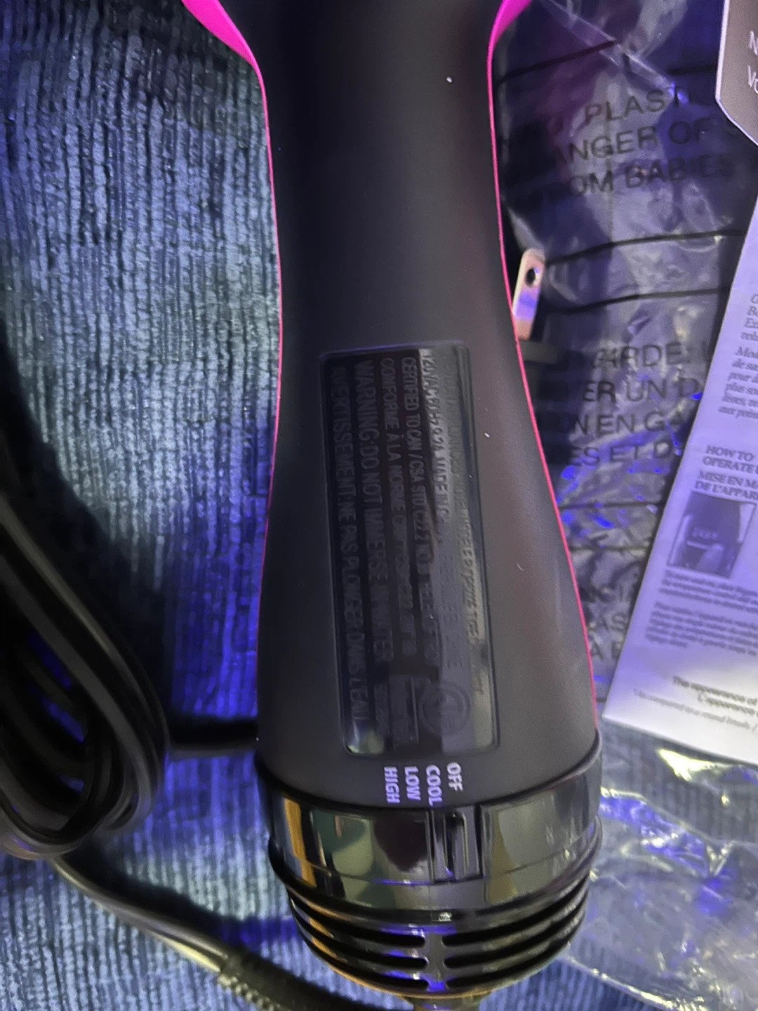 Revlon One Step Volumizer Hair Dryer - photo 2