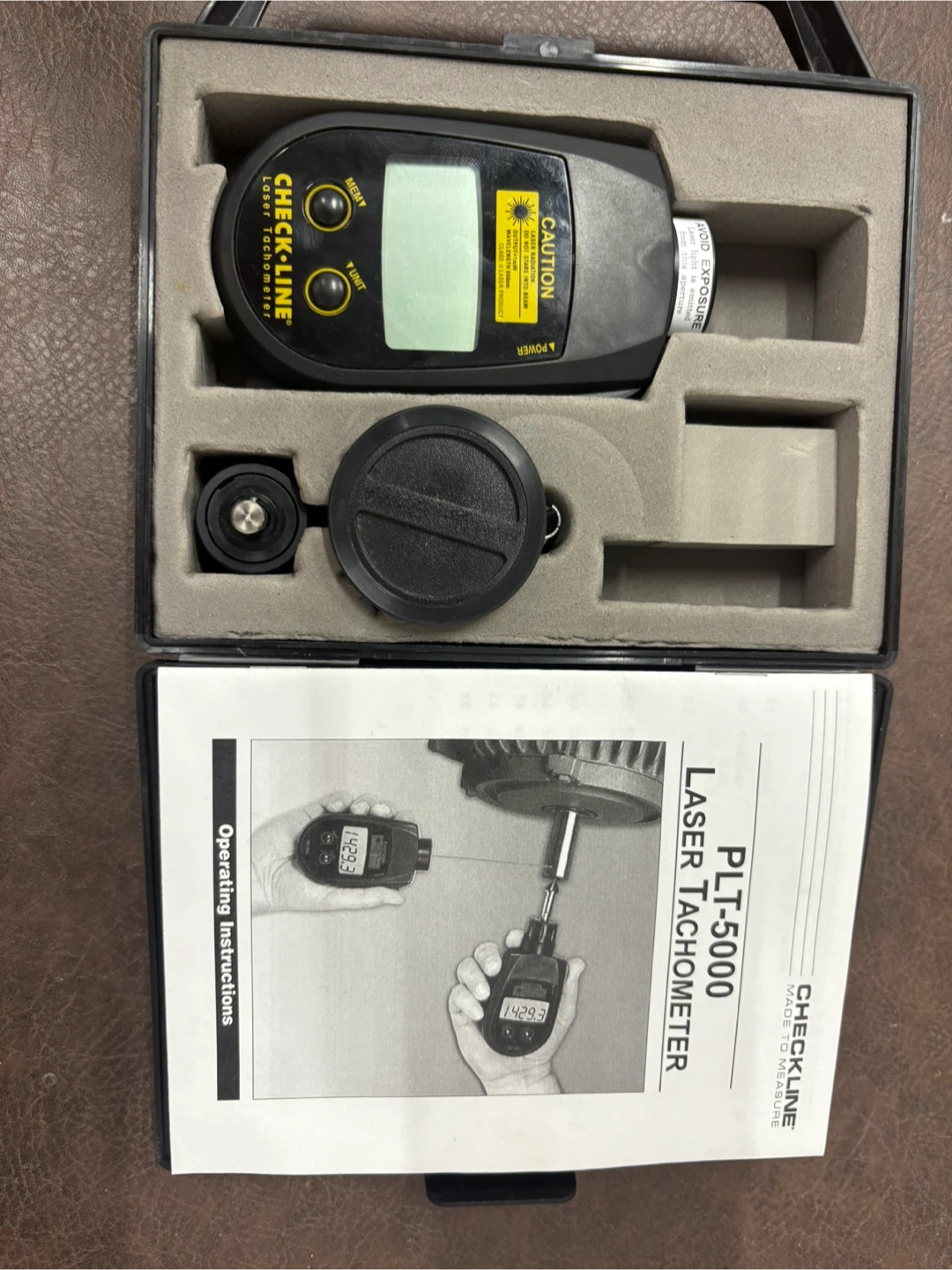 CHECK-LINE PLT-5000 Laser Tachometer