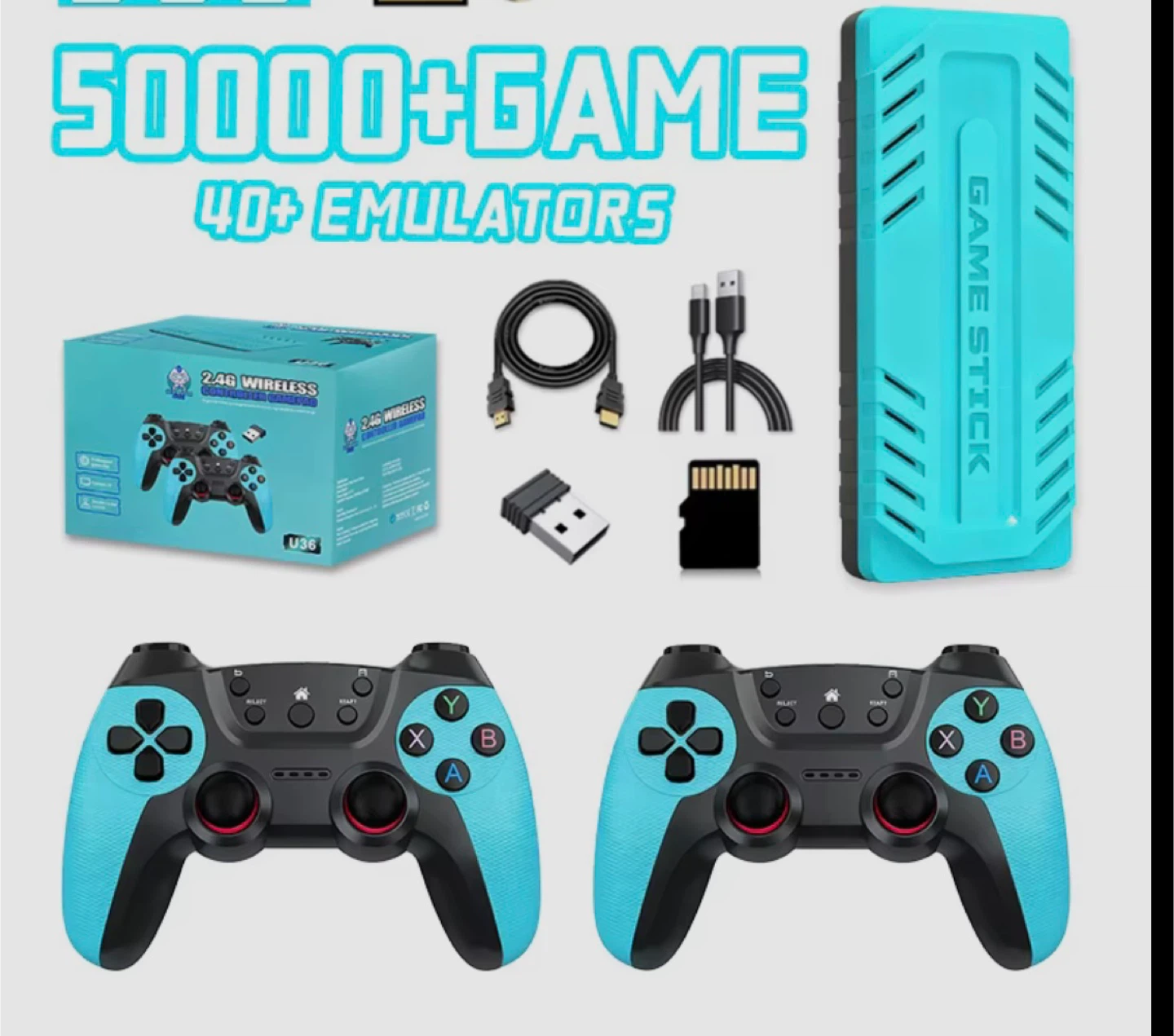 2.4G Wireless Controllers for Game Stick - photo 3