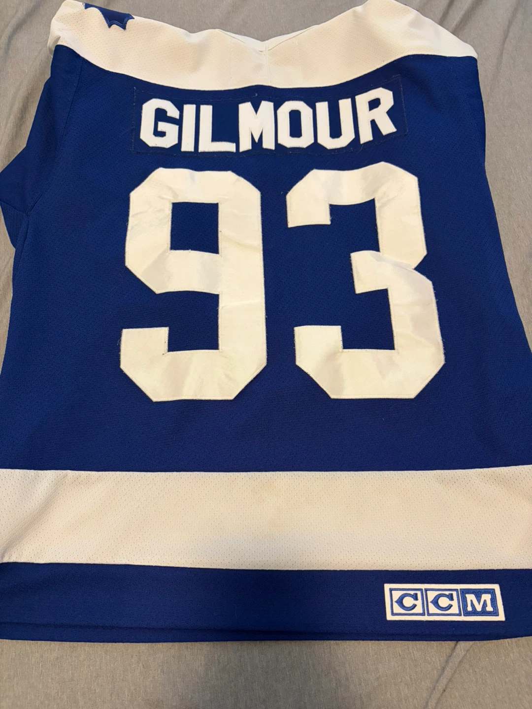 CCM Toronto Maple Leafs Gilmour #93 Hockey Jersey Size M - photo 3
