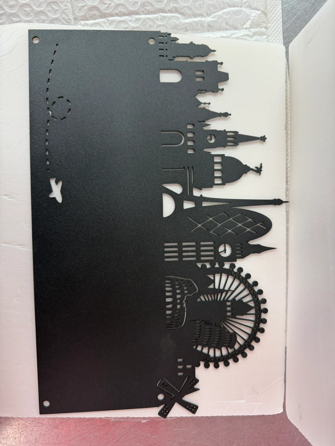 Customizable City Skyline Wall Art Display
