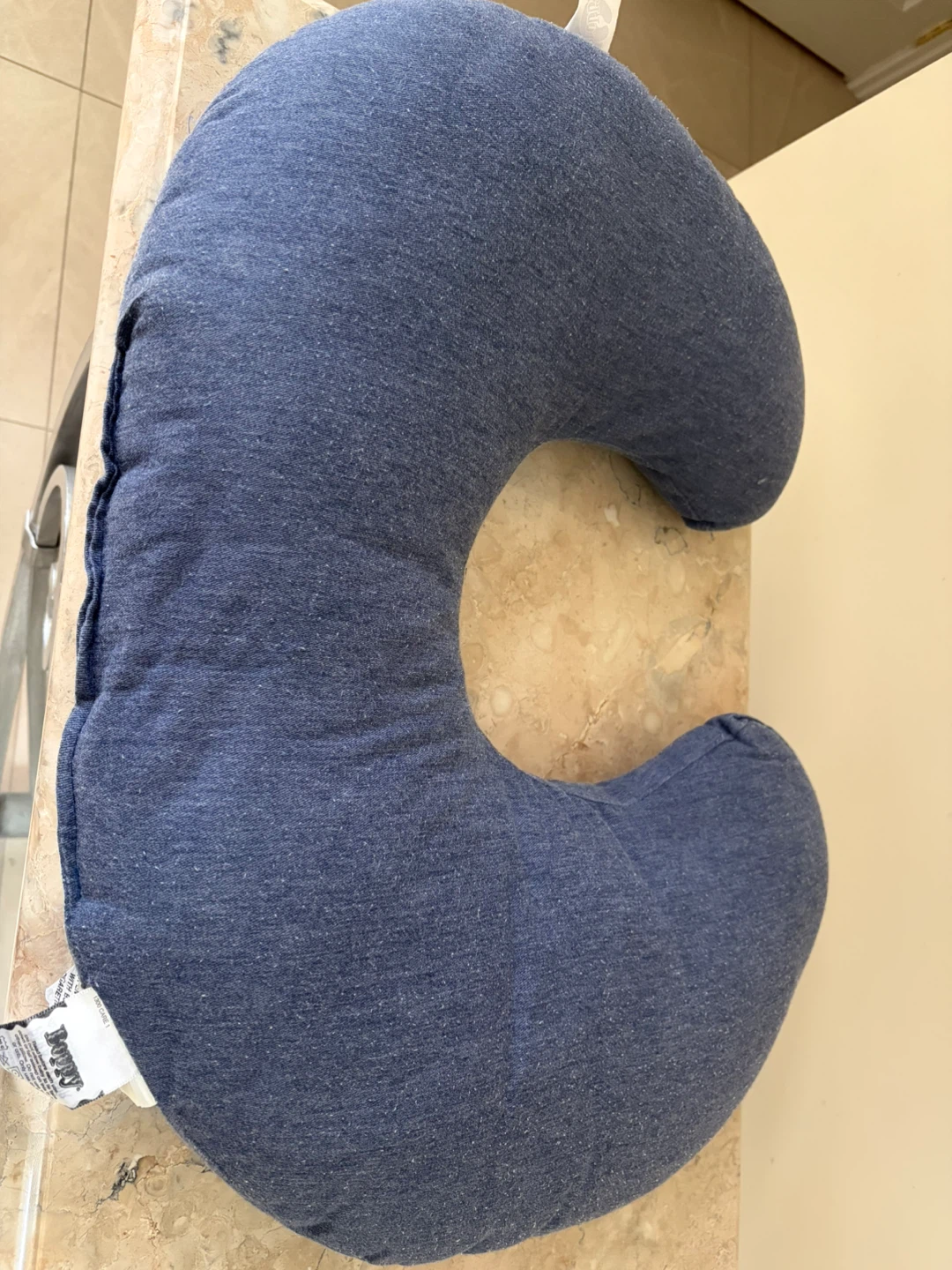 Nursing Pillow Boppy Denim