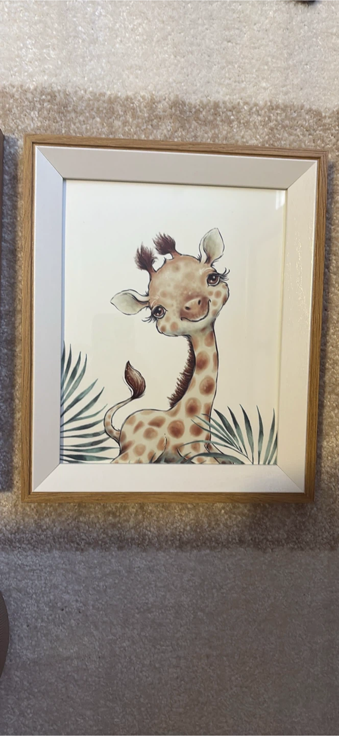 Framed Nursery Art Prints (Set of 3) - photo 2