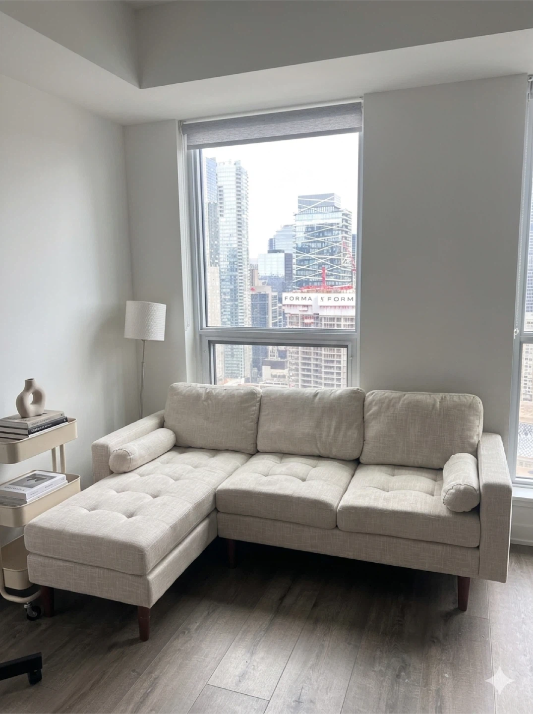 Comfy L-Shape Sectional Sofa