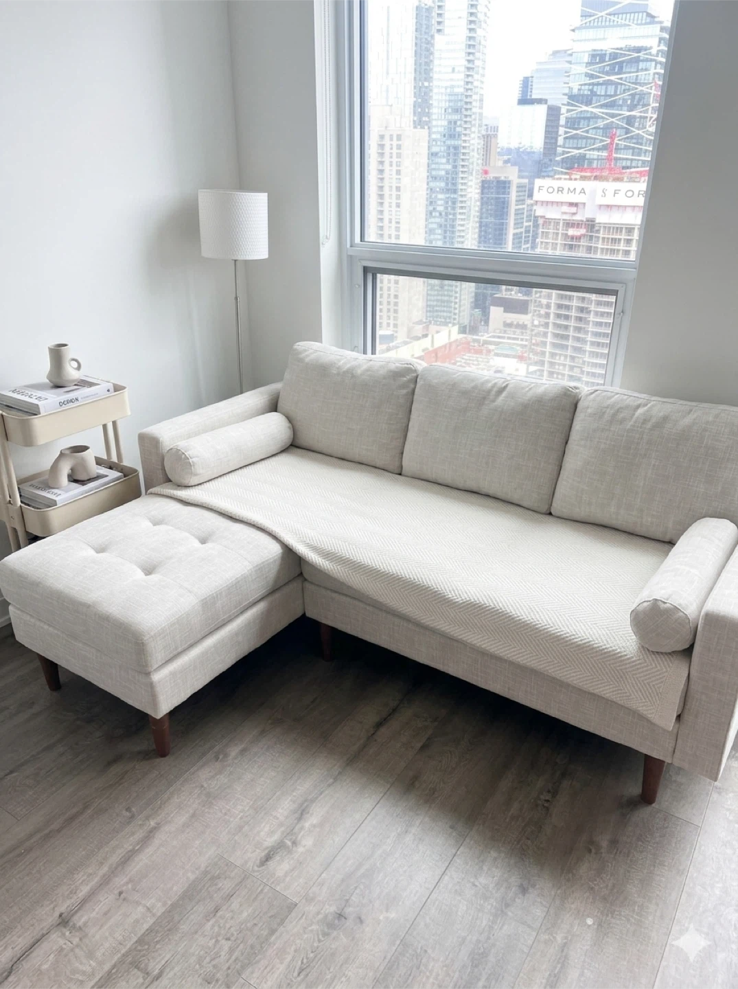Comfy L-Shape Sectional Sofa - photo 2
