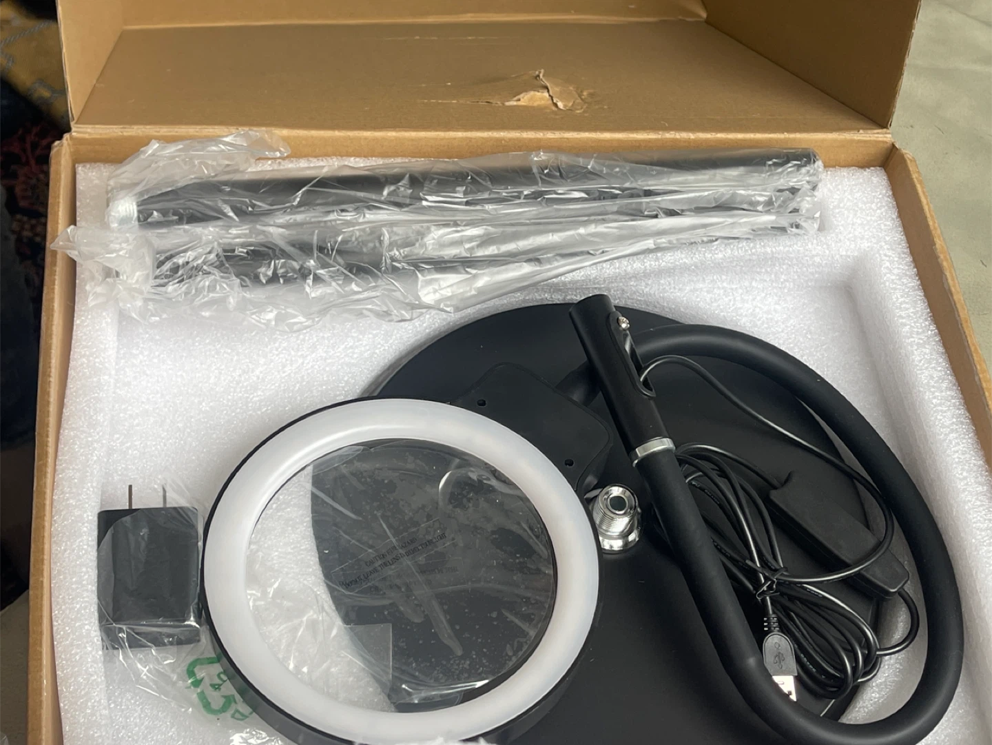 Magnifying Lamp with LED Light - 10X/20X Magnification - photo 3