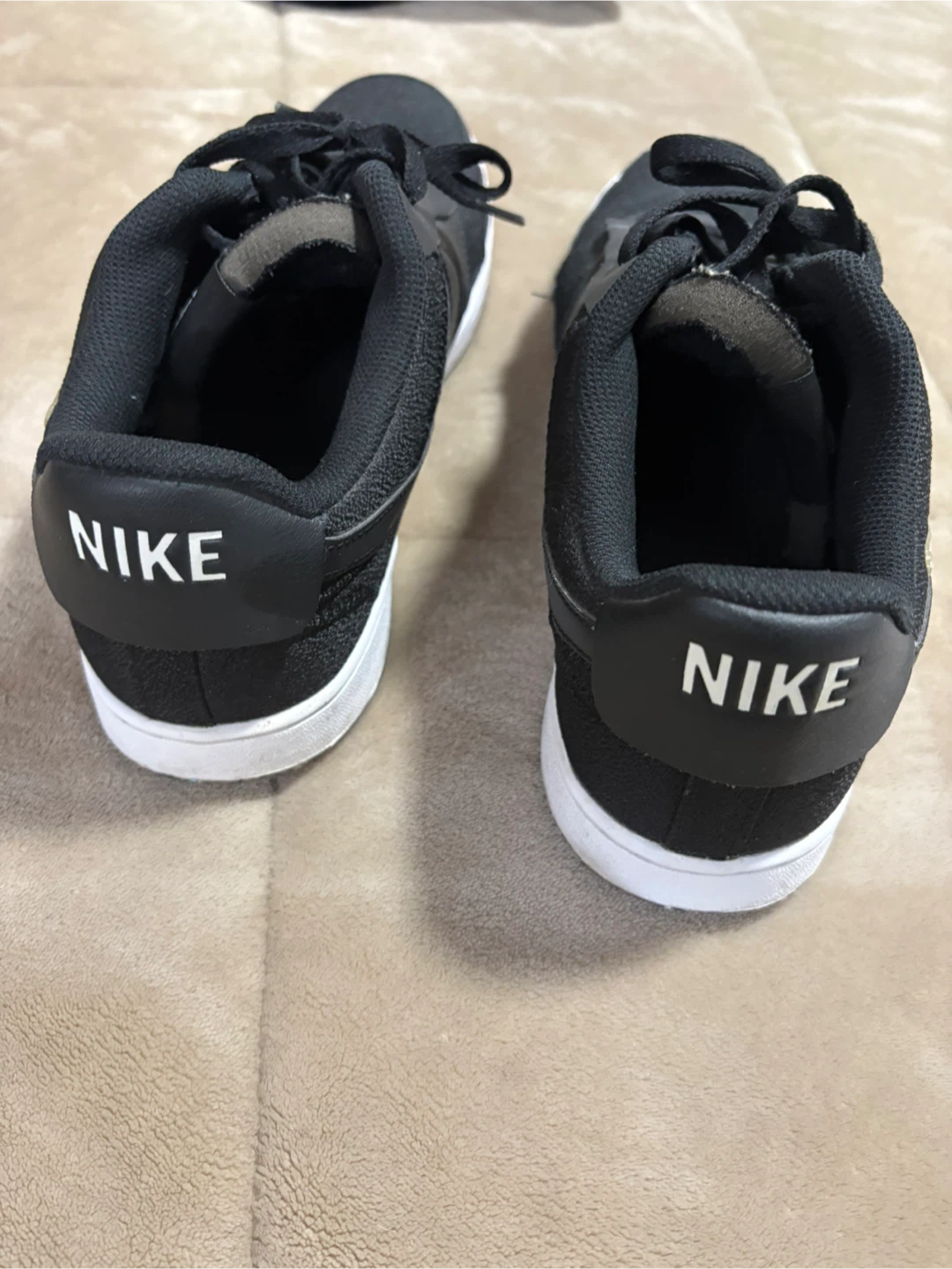 Black Nike Low Court Vision sneakers - photo 4