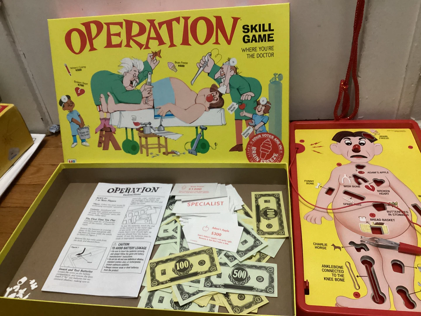 Hasbro Operation Skill Game